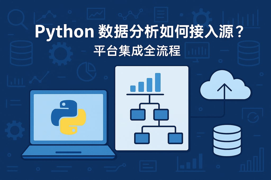 Python数据分析如何接入数据源？平台集成全流程