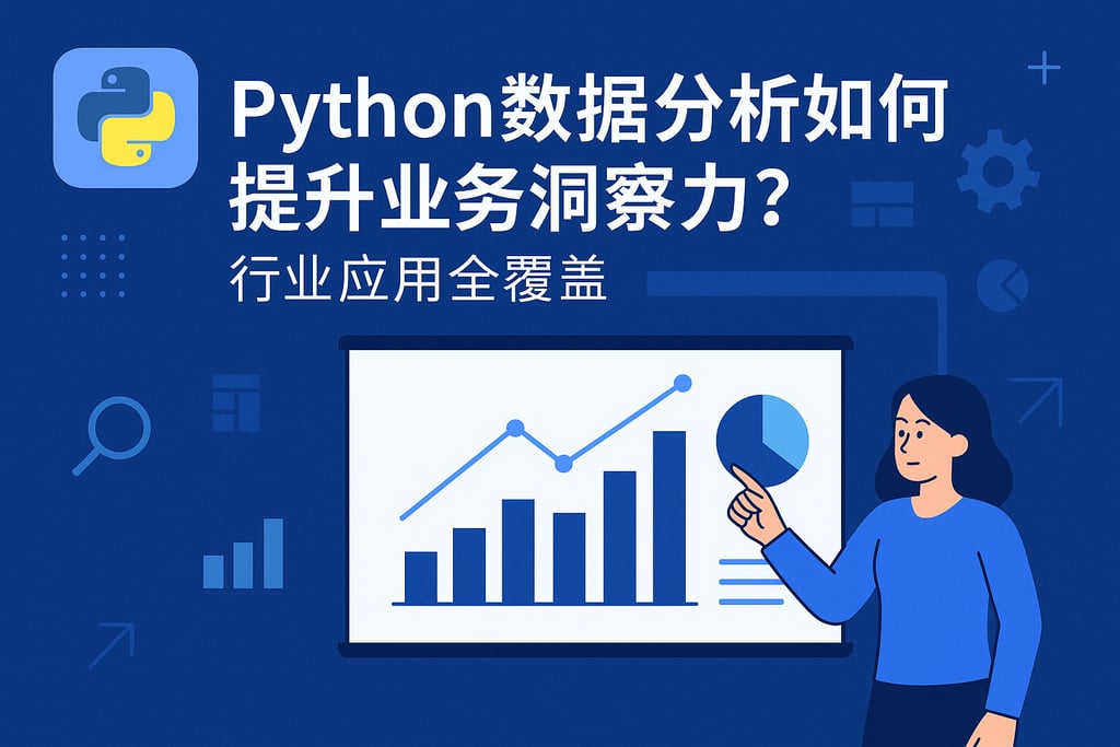 Python数据分析如何提升业务洞察力？行业应用全覆盖