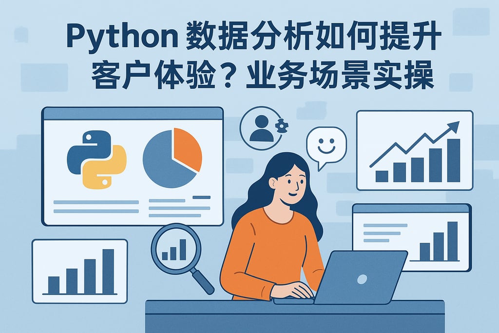 Python数据分析如何提升客户体验？业务场景实操