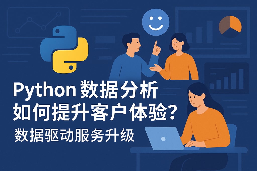 Python数据分析如何提升客户体验？数据驱动服务升级