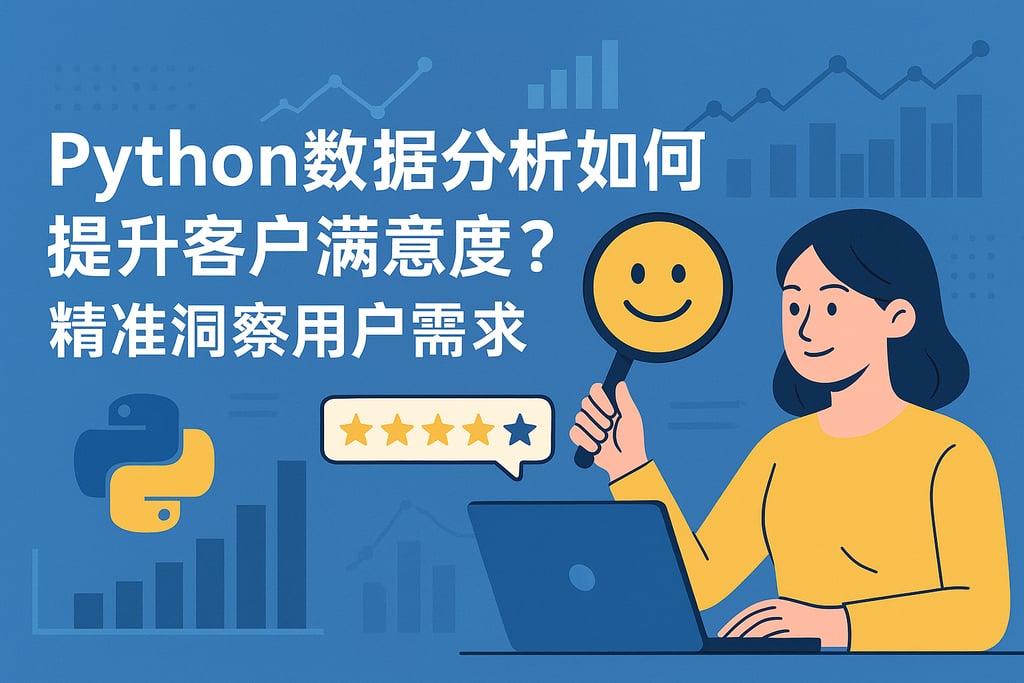 Python数据分析如何提升客户满意度？精准洞察用户需求