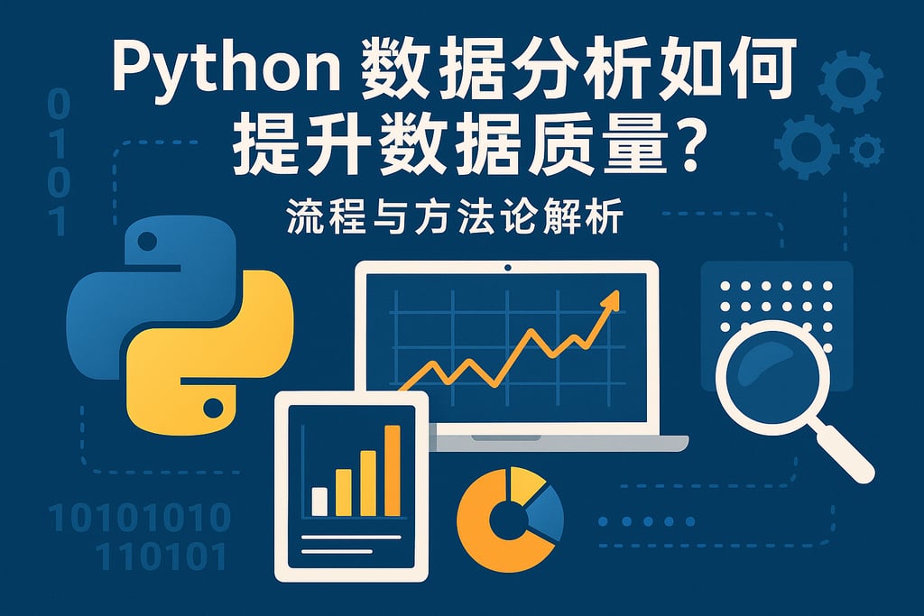 Python数据分析如何提升数据质量？流程与方法论解析