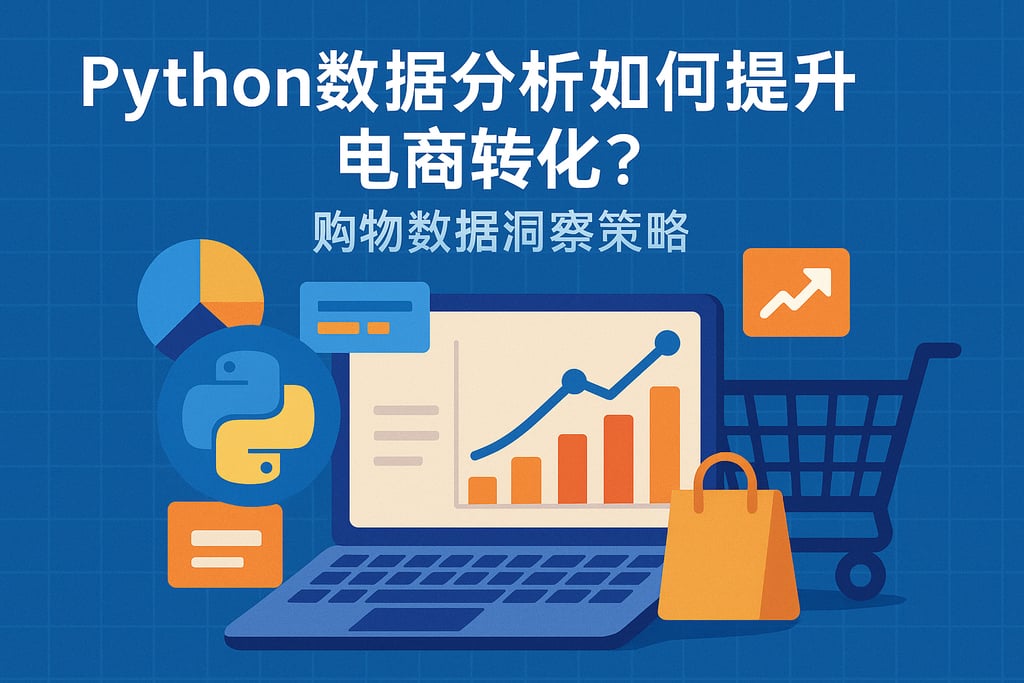 Python数据分析如何提升电商转化？购物数据洞察策略