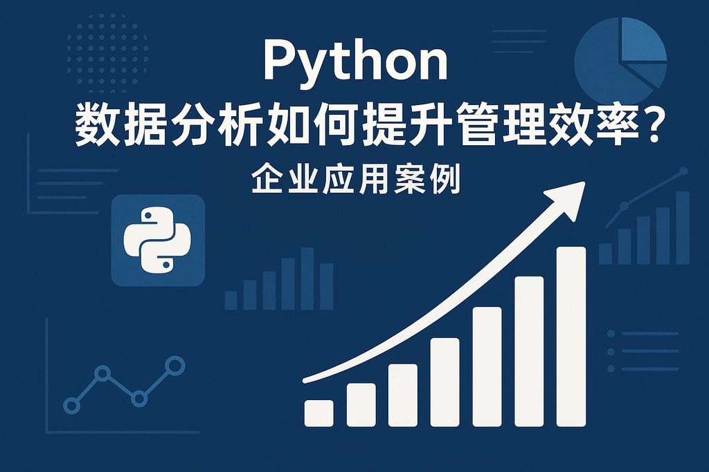 Python数据分析如何提升管理效率？企业应用案例