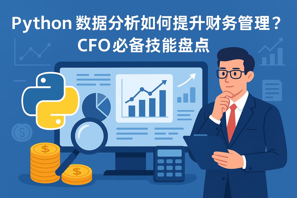 Python数据分析如何提升财务管理？CFO必备技能盘点