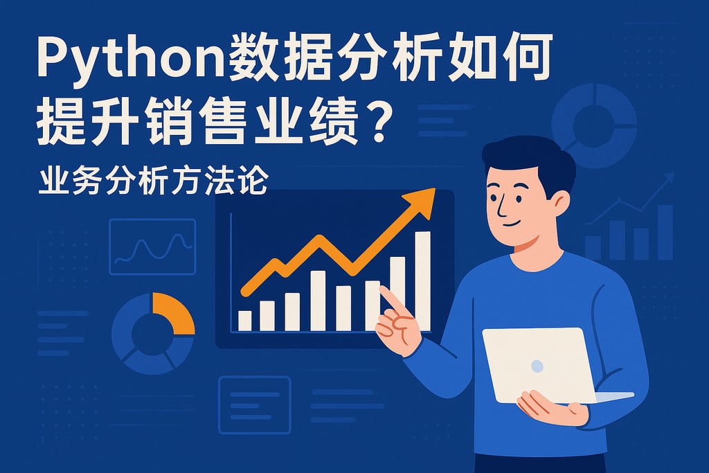Python数据分析如何提升销售业绩？业务分析方法论