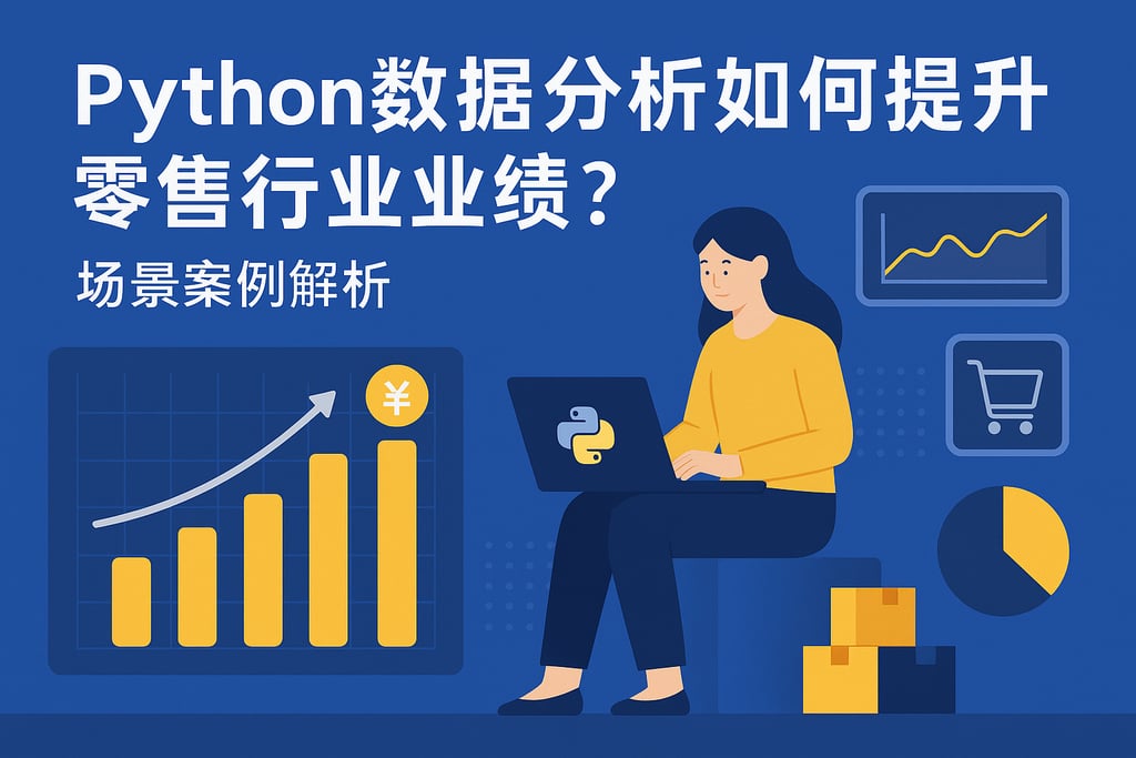 Python数据分析如何提升零售行业业绩？场景案例解析