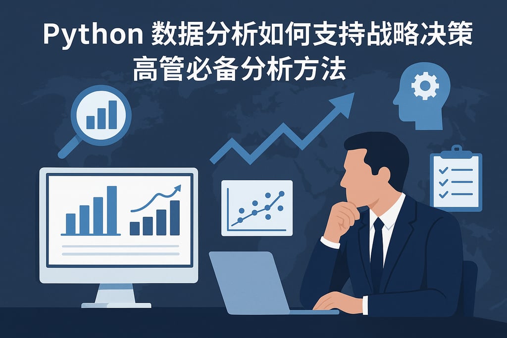 Python数据分析如何支持战略决策？高管必备分析方法