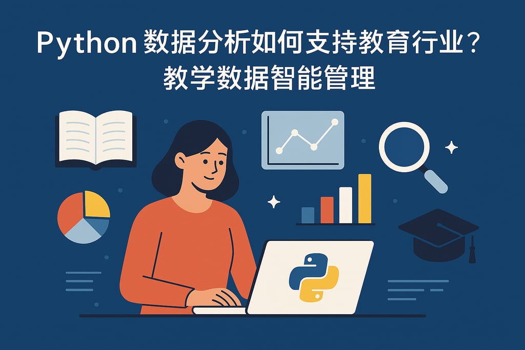 Python数据分析如何支持教育行业？教学数据智能管理