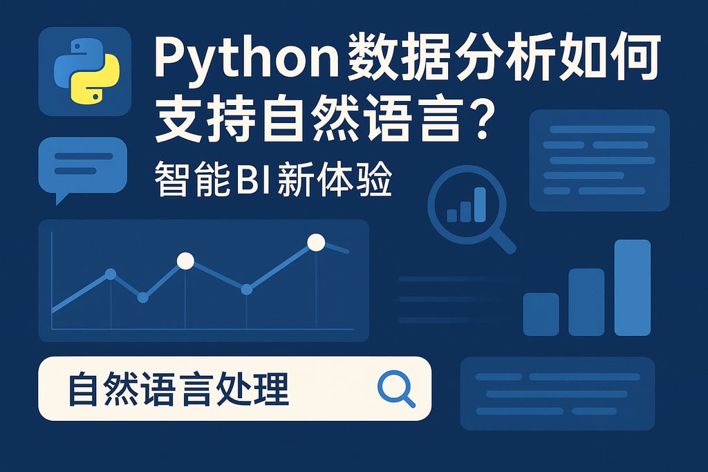 Python数据分析如何支持自然语言？智能BI新体验