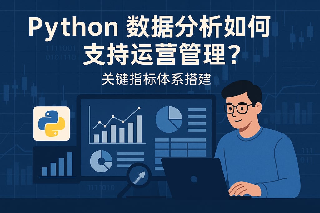 Python数据分析如何支持运营管理？关键指标体系搭建