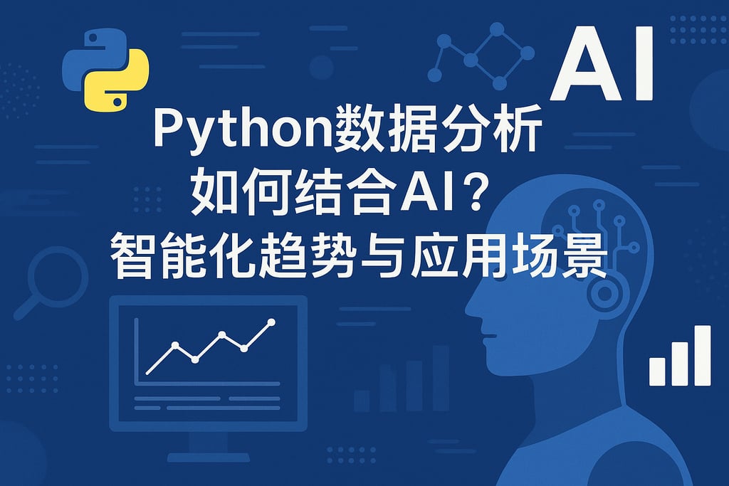 Python数据分析如何结合AI？智能化趋势与应用场景