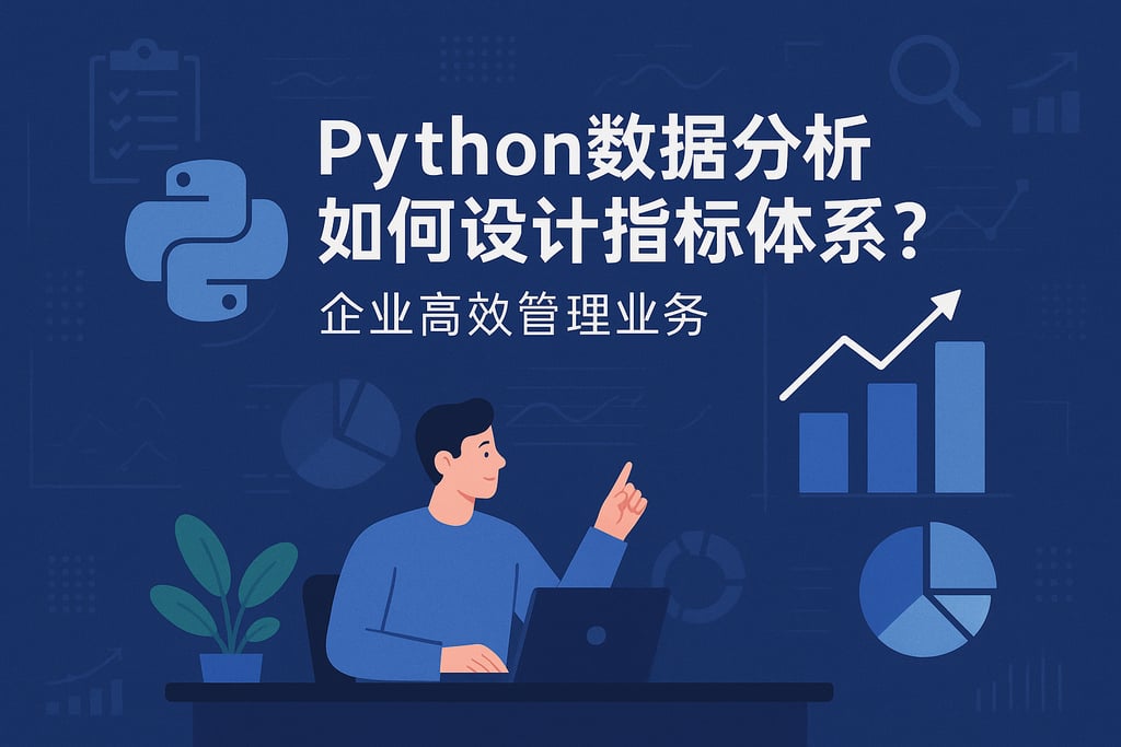 Python数据分析如何设计指标体系？企业高效管理业务