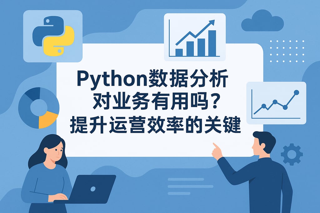 Python数据分析对业务有用吗？提升运营效率的关键