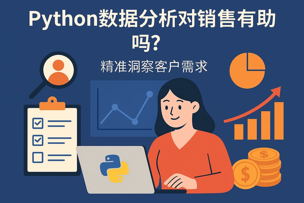 Python数据分析对销售有帮助吗？精准洞察客户需求