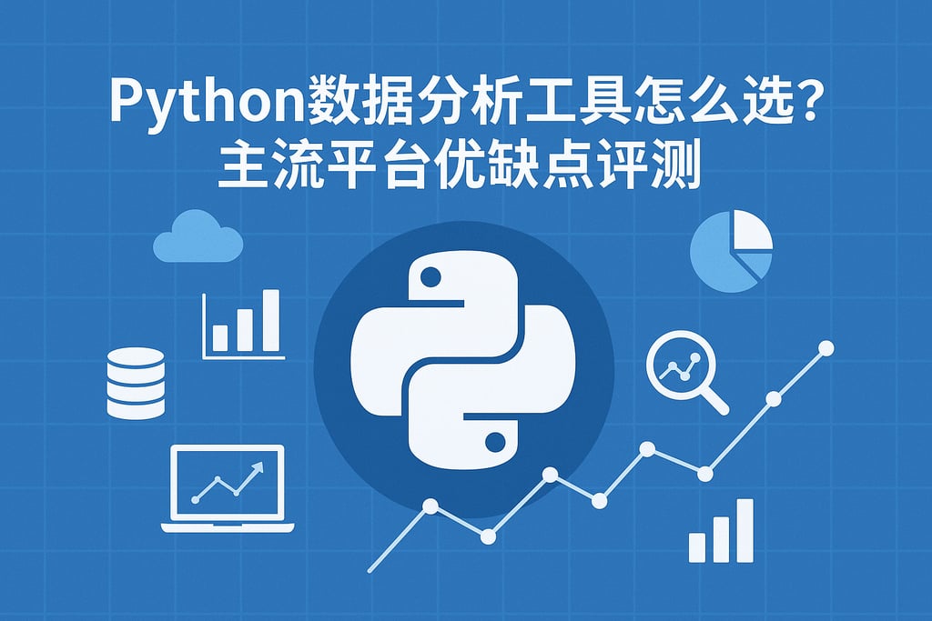 Python数据分析工具怎么选？主流平台优缺点评测