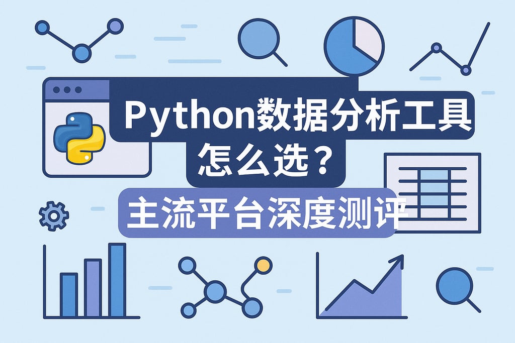 Python数据分析工具怎么选？主流平台深度测评