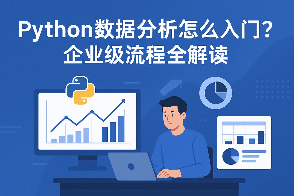 Python数据分析怎么入门？企业级流程全解读