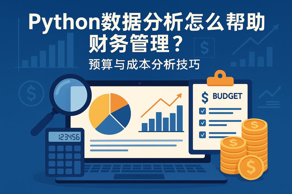 Python数据分析怎么帮助财务管理？预算与成本分析技巧