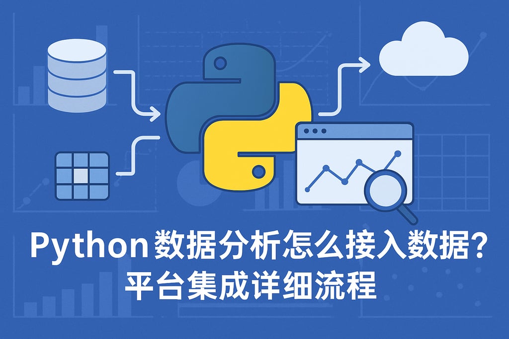 Python数据分析怎么接入数据源？平台集成详细流程