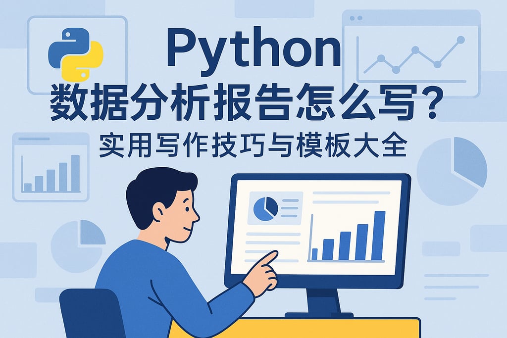 Python数据分析报表怎么写？实用写作技巧与模板大全