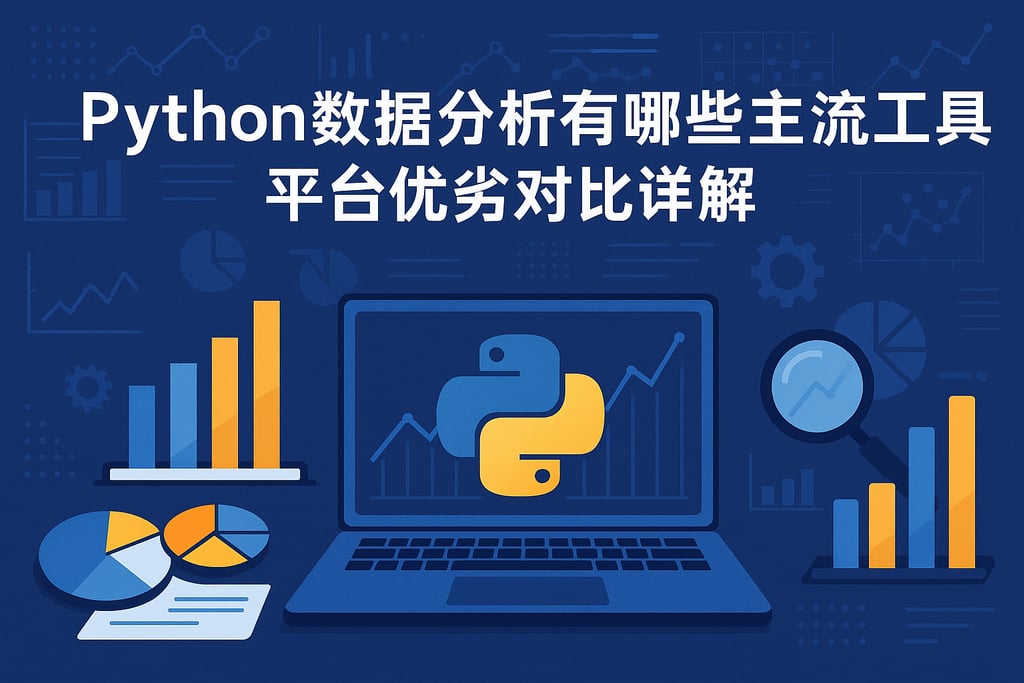 Python数据分析有哪些主流工具？平台优劣对比详解