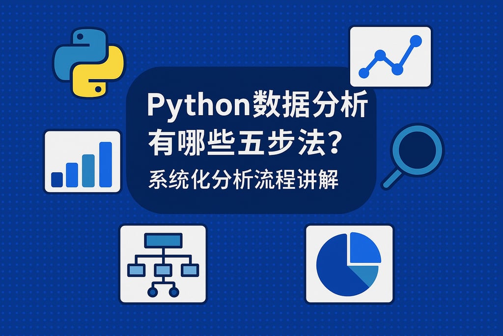 Python数据分析有哪些五步法？系统化分析流程讲解