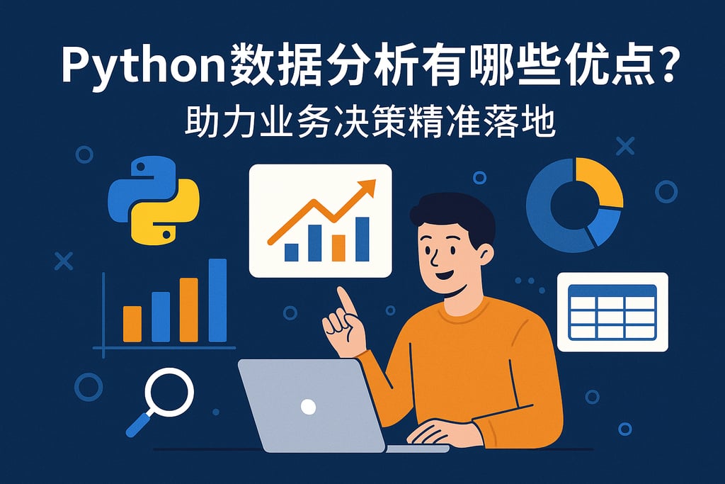 Python数据分析有哪些优点？助力业务决策精准落地