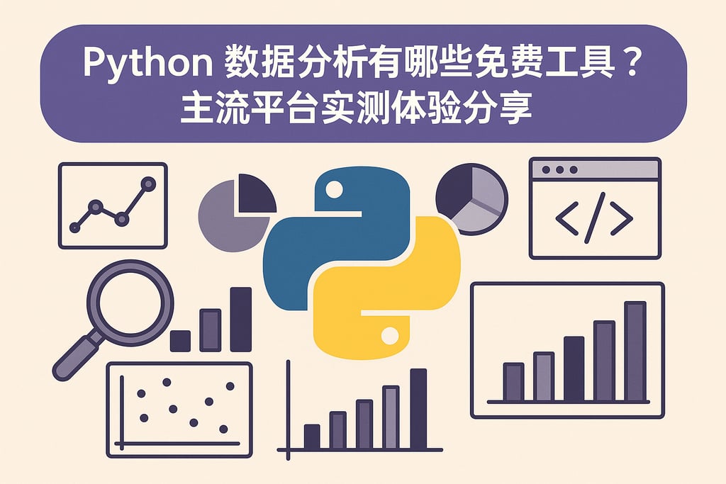 Python数据分析有哪些免费工具？主流平台实测体验分享