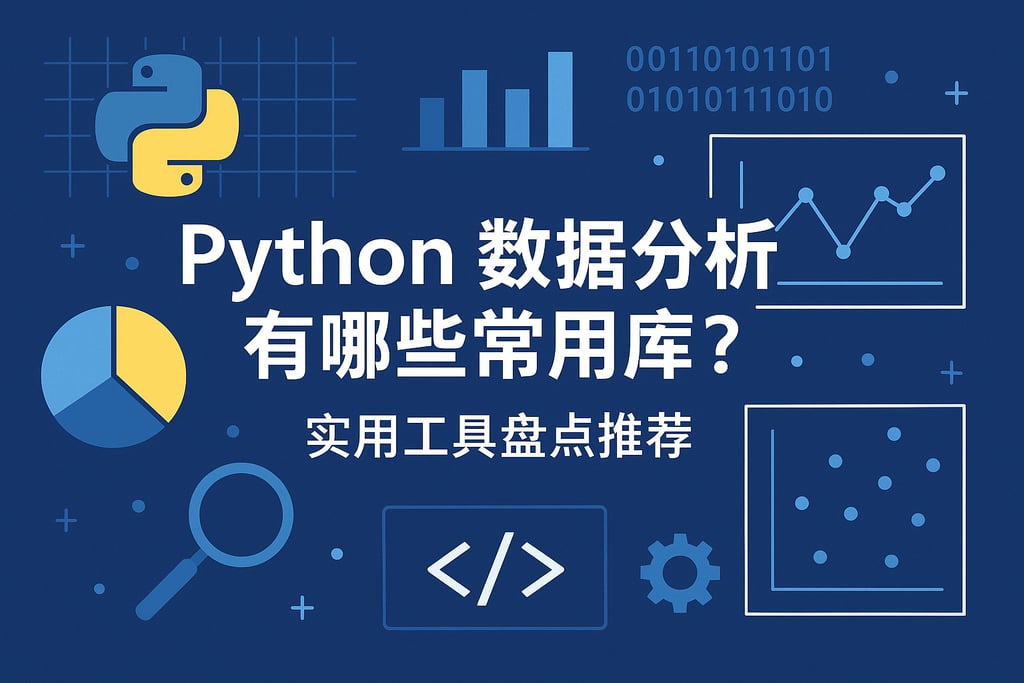 Python数据分析有哪些常用库？实用工具盘点推荐