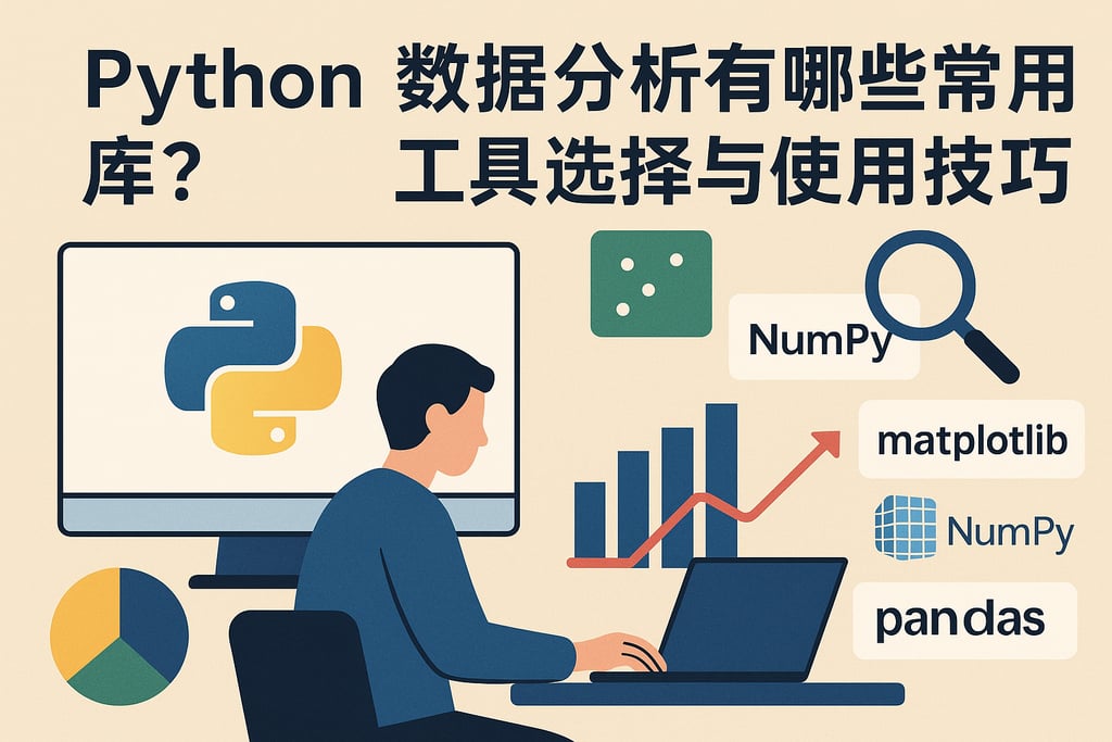 Python数据分析有哪些常用库？工具选择与使用技巧