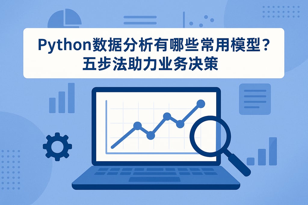 Python数据分析有哪些常用模型？五步法助力业务决策