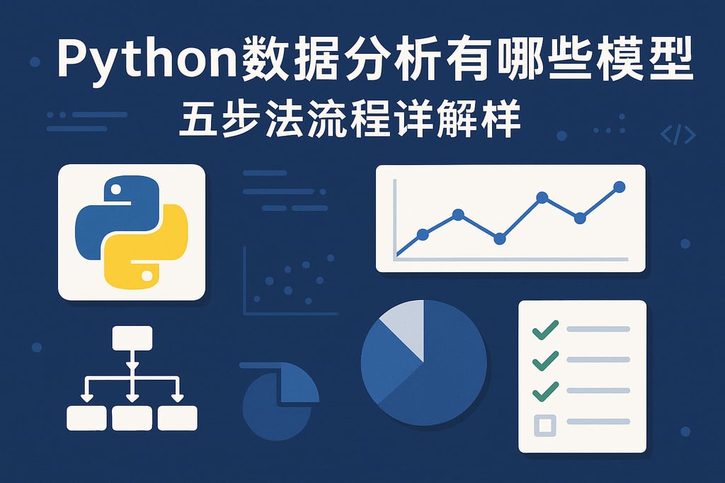 Python数据分析有哪些常用模型？五步法流程详解