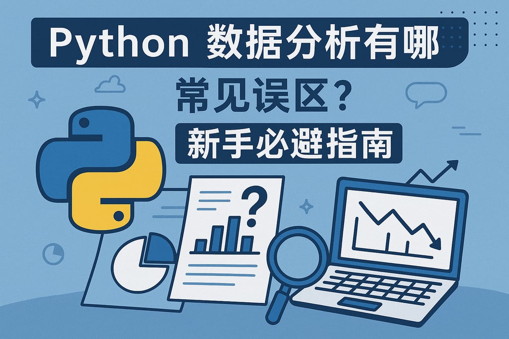 Python数据分析有哪些常见误区？新手必避指南