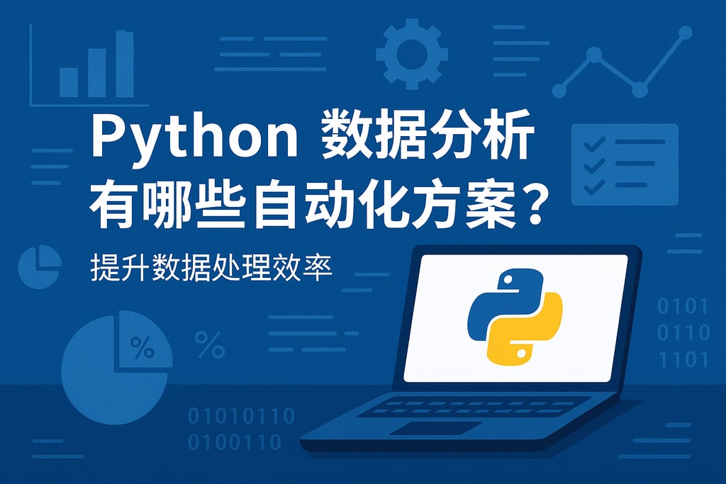 Python数据分析有哪些自动化方案？提升数据处理效率