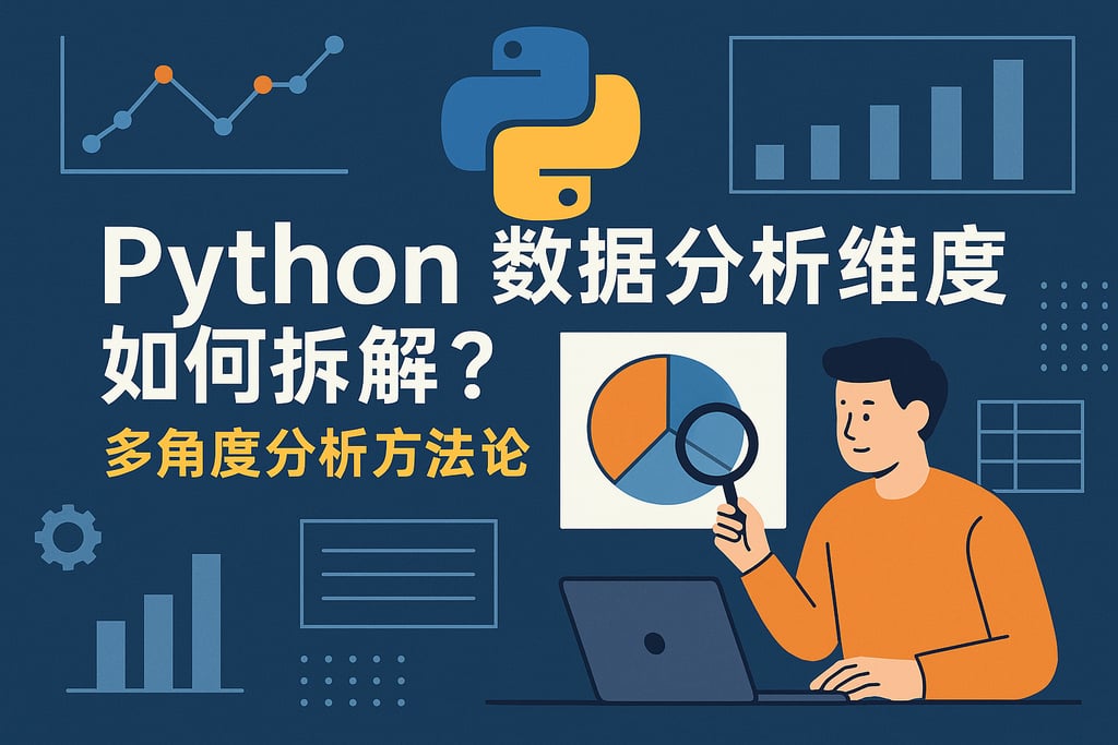 Python数据分析维度如何拆解？多角度分析方法论