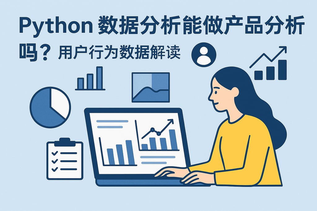 Python数据分析能做产品分析吗？用户行为数据解读
