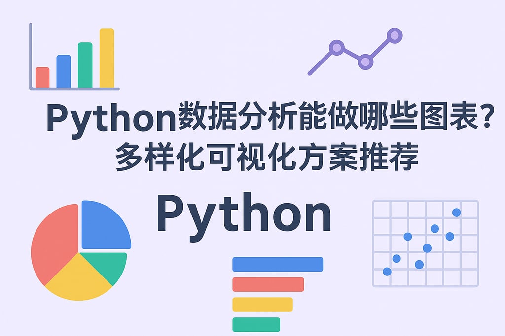 Python数据分析能做哪些图表？多样化可视化方案推荐