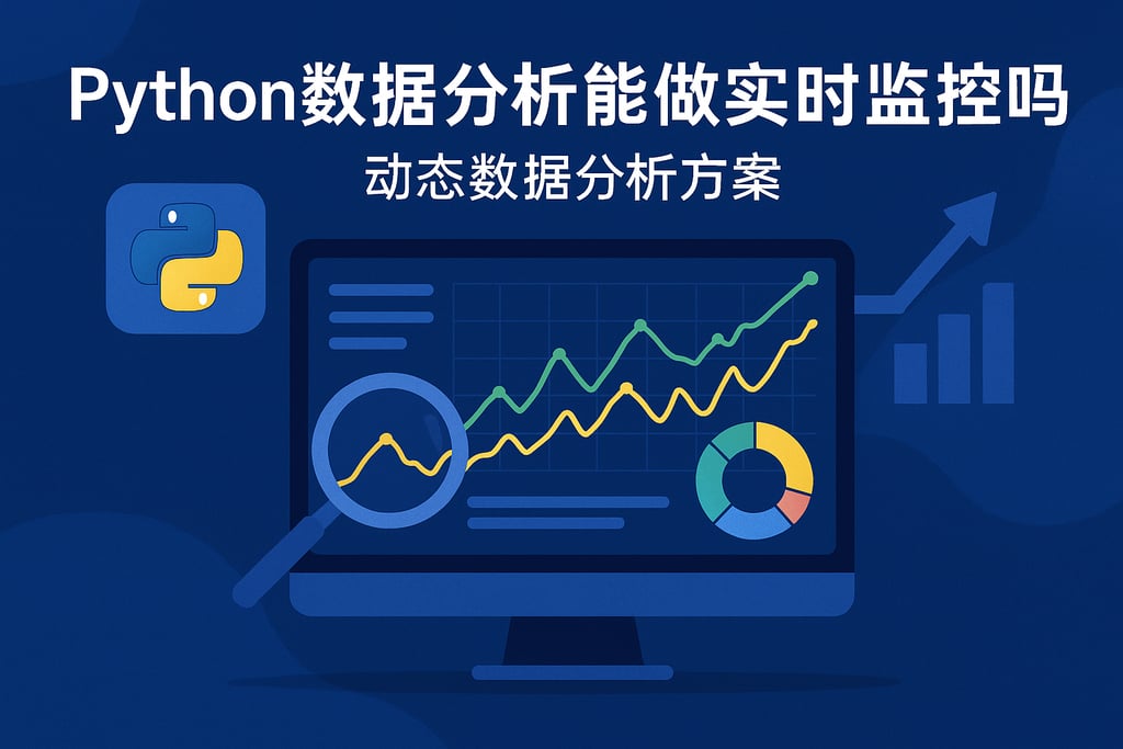 Python数据分析能做实时监控吗？动态数据分析方案
