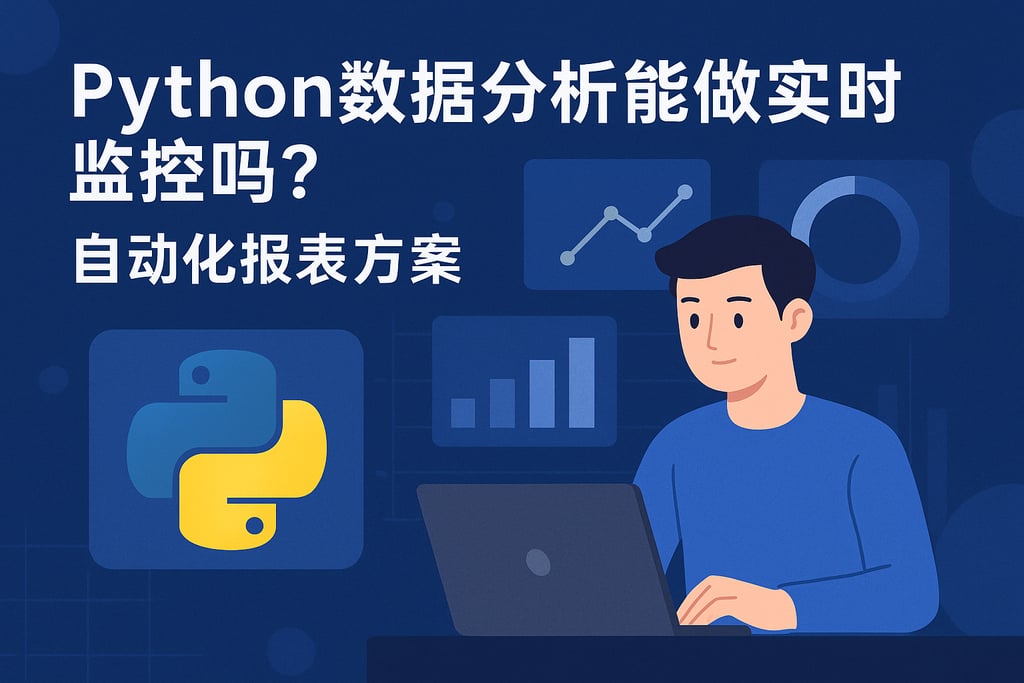 Python数据分析能做实时监控吗？自动化报表方案