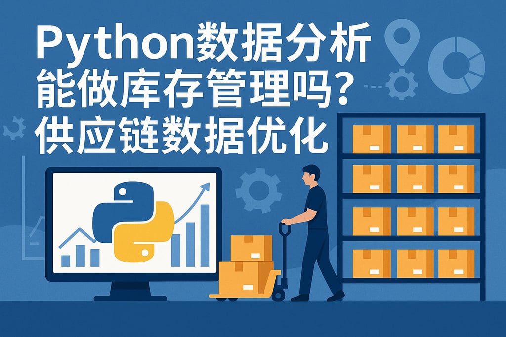 Python数据分析能做库存管理吗？供应链数据优化