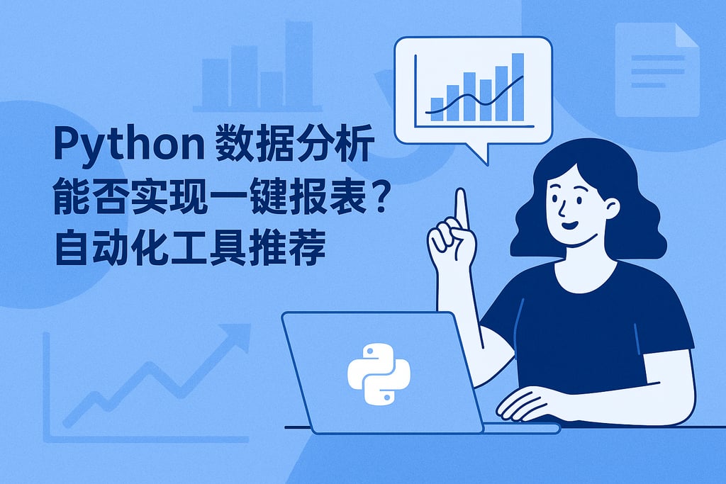 Python数据分析能否实现一键报表？自动化工具推荐