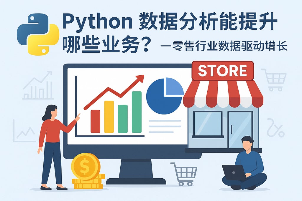 Python数据分析能提升哪些业务？零售行业数据驱动增长