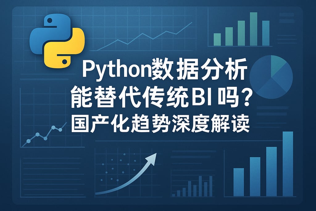 Python数据分析能替代传统BI吗？国产化趋势深度解读
