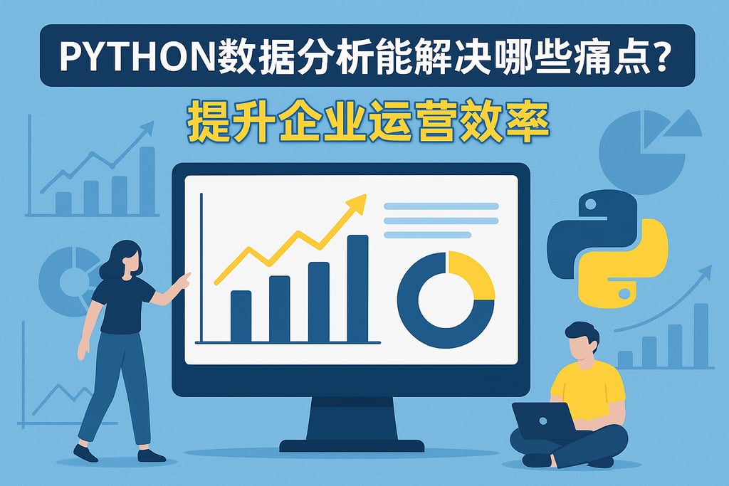 Python数据分析能解决哪些痛点？提升企业运营效率