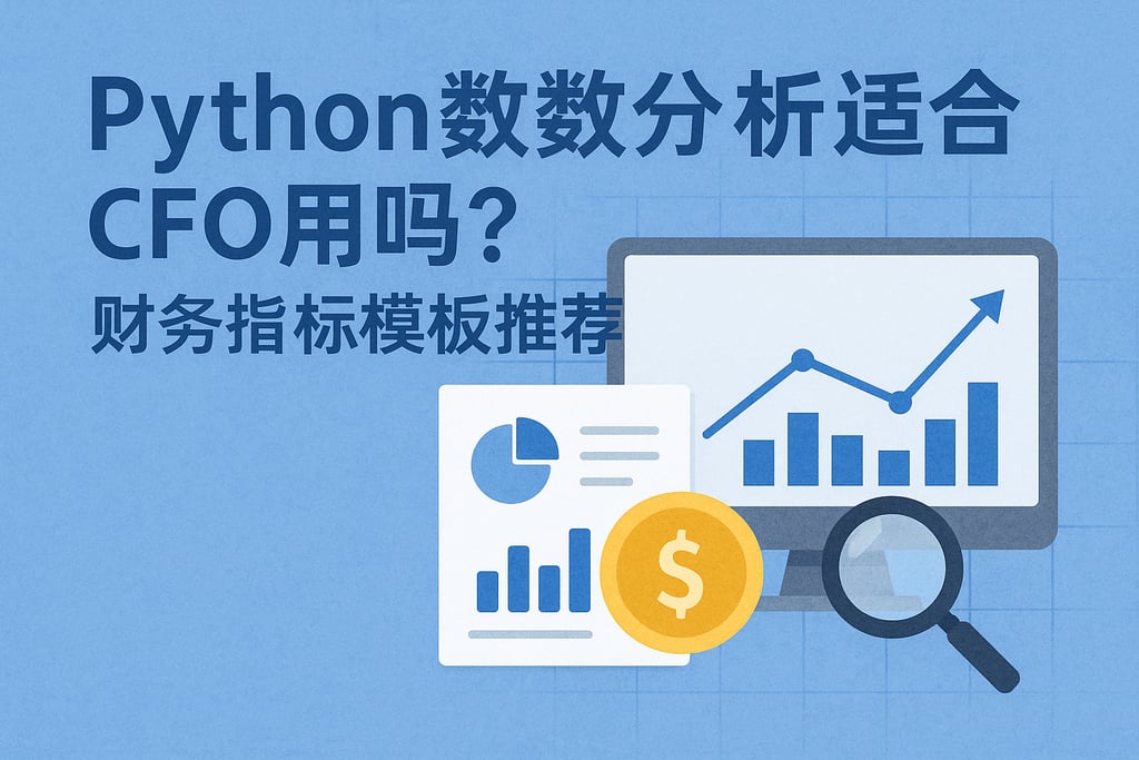 Python数据分析适合CFO用吗？财务指标模板推荐