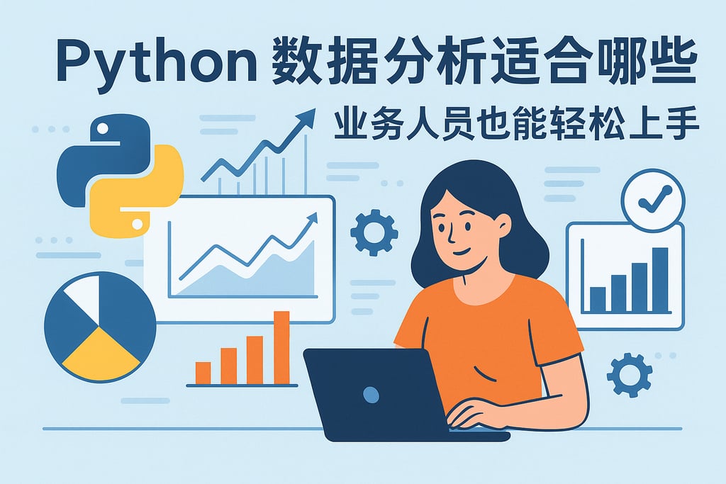 Python数据分析适合哪些岗位？业务人员也能轻松上手