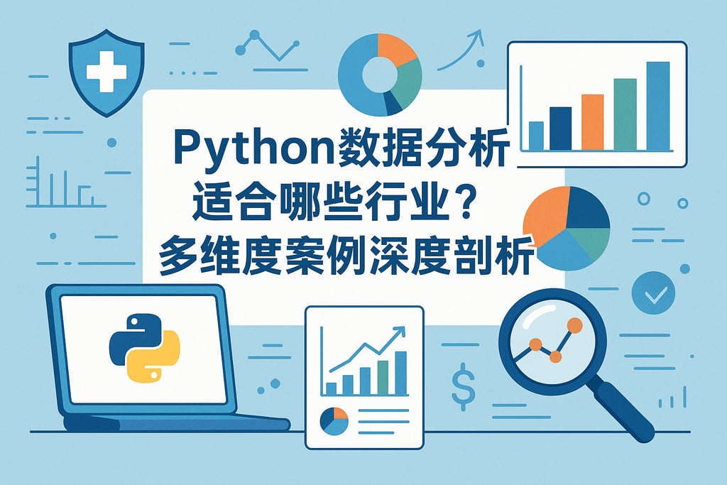 Python数据分析适合哪些行业？多维度案例深度剖析