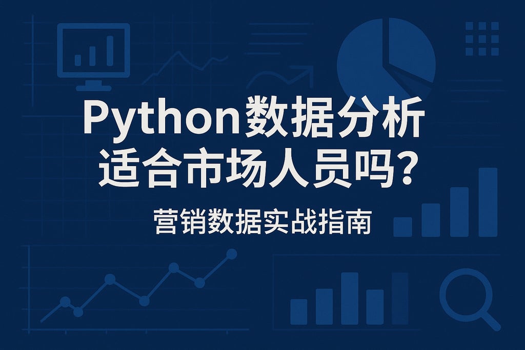 Python数据分析适合市场人员吗？营销数据实战指南