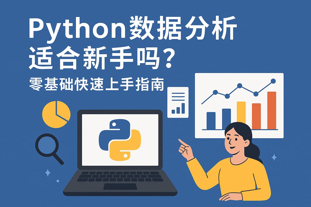 Python数据分析适合新手吗？零基础快速上手指南